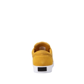 Supra Mens CHINO Golden/White Low Top Shoes | CA-87480